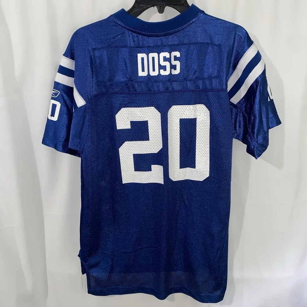 Indianapolis Colts Mike Doss Blue Reebok Jersey Youth XL